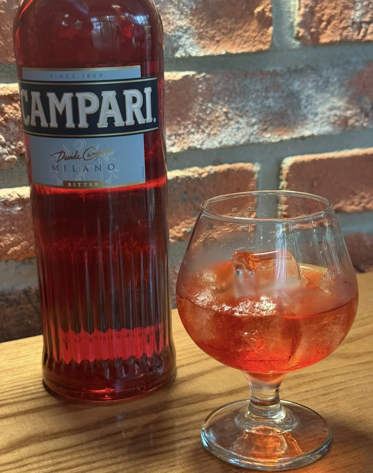 Campari aperitivo